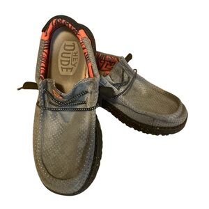 Hey Dude Wally Gray Men's Shoes